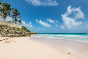 Waves crashing on the pink sand of Crane Beach.