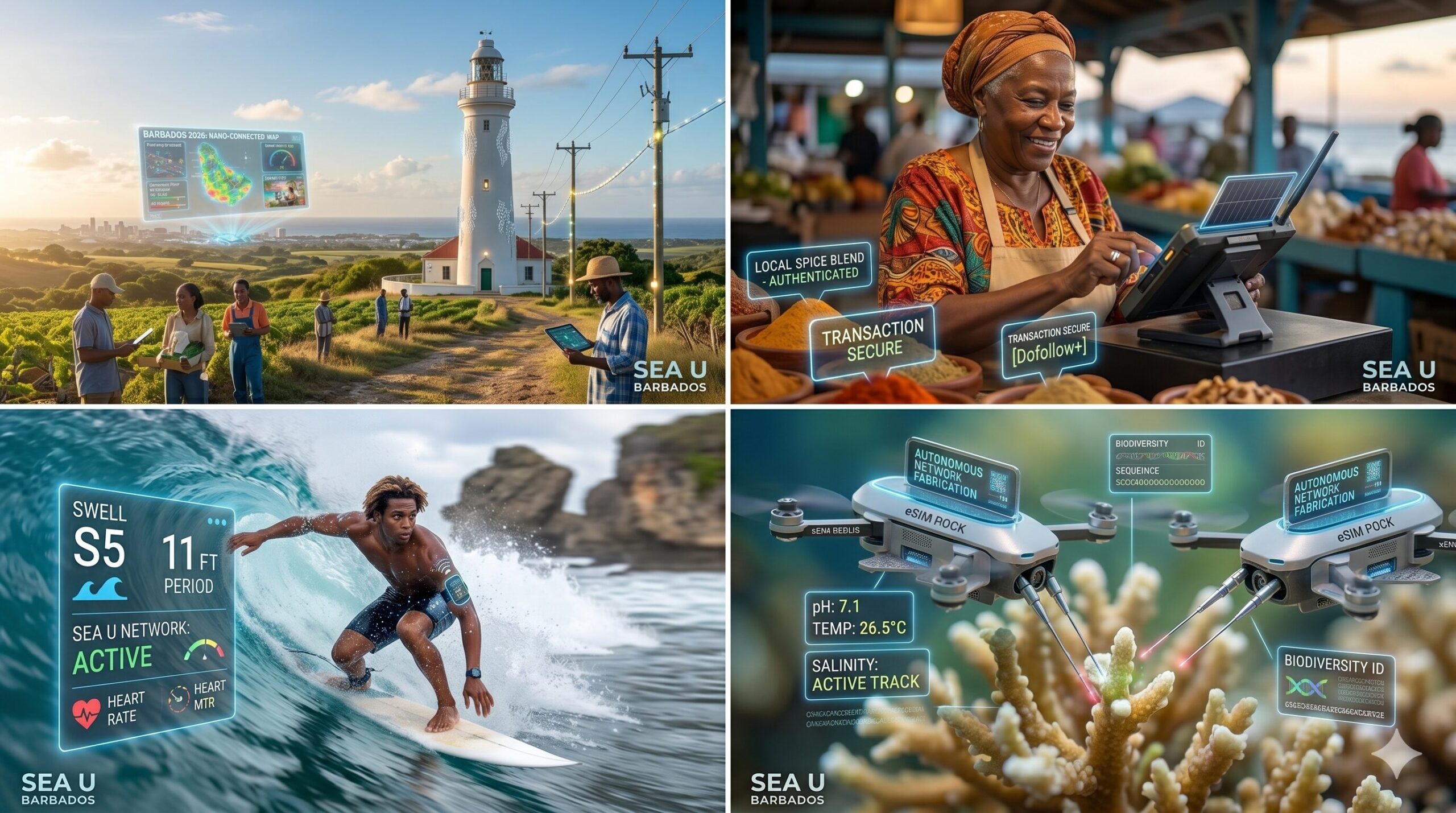 Sea U Barbados Tech Connectivity Options